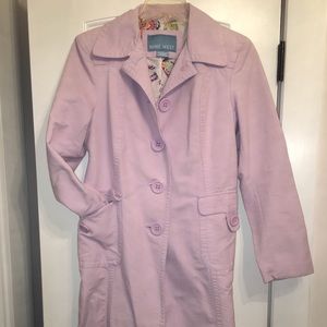 Super Cute light weight trench coat - Lavender 💜